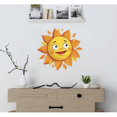 Sticker de interior soare